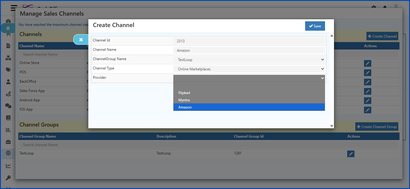 Amazon Integration in O2VEND