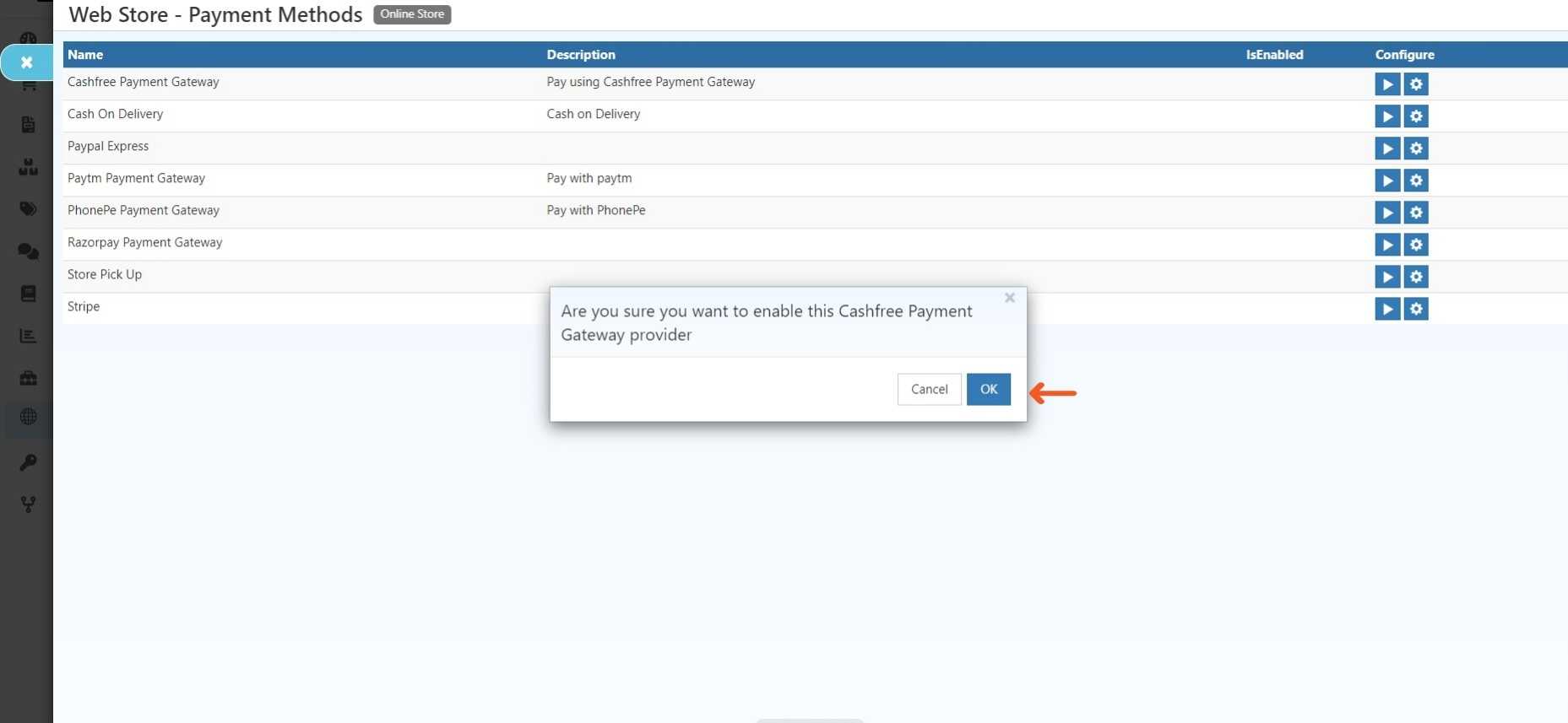 Seamless Payments with Cashfree in O2VEND: A Streamlined Guide