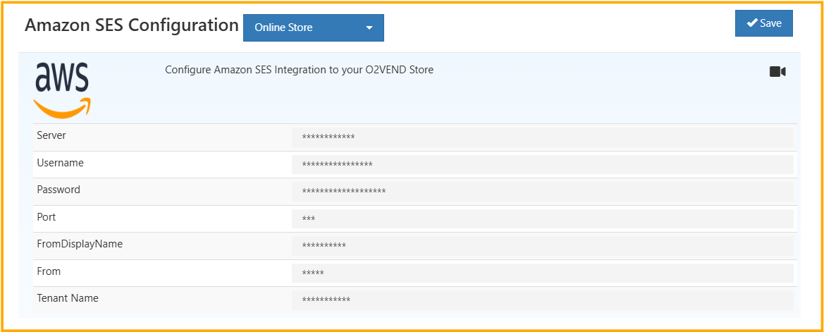Amazon SES Integration List