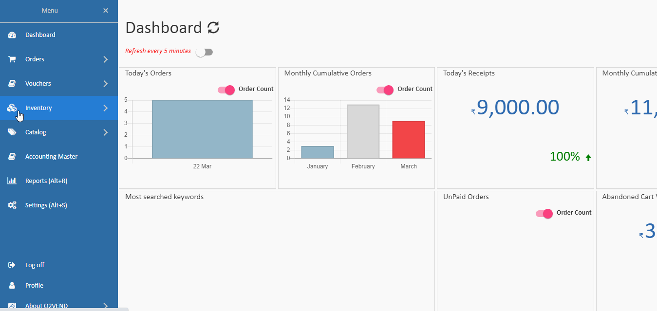 Order Management - Adding and Deleting Products 