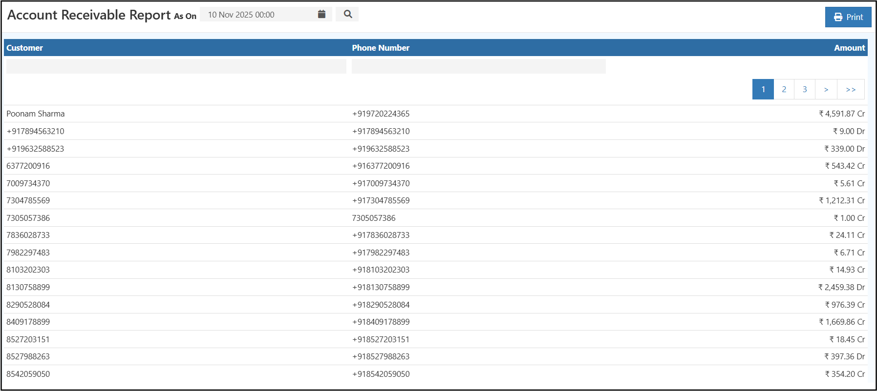 Account Receivable and Payable Reports