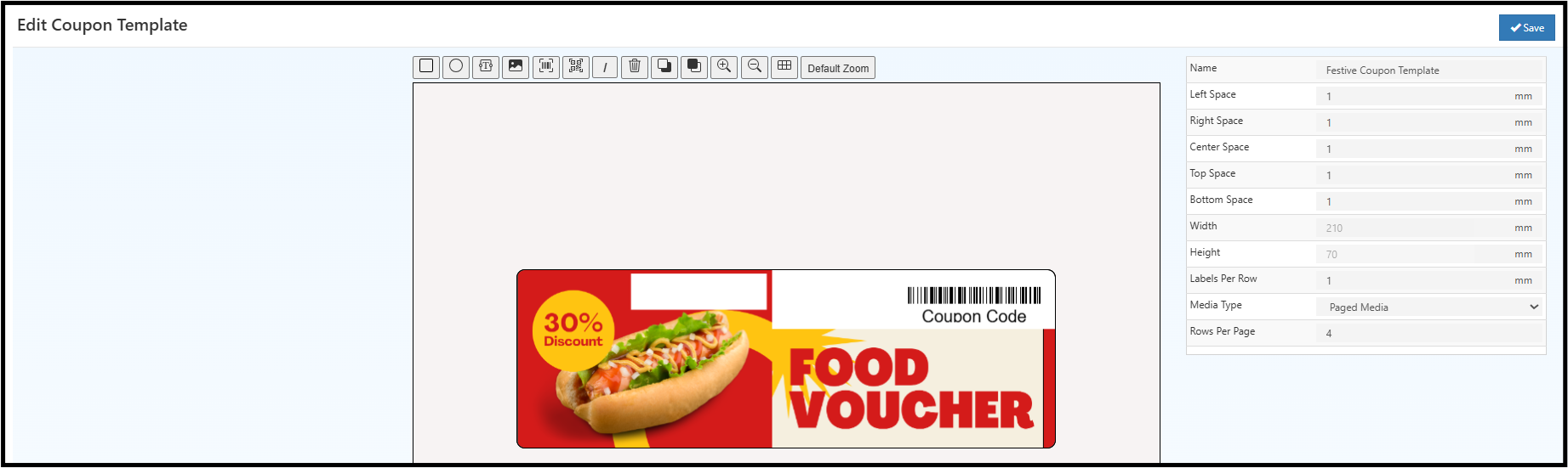 How to Create and Configure Coupon Print Settings in O2VEND