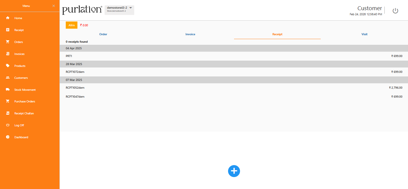 Sales Agent App - Customer Management Module