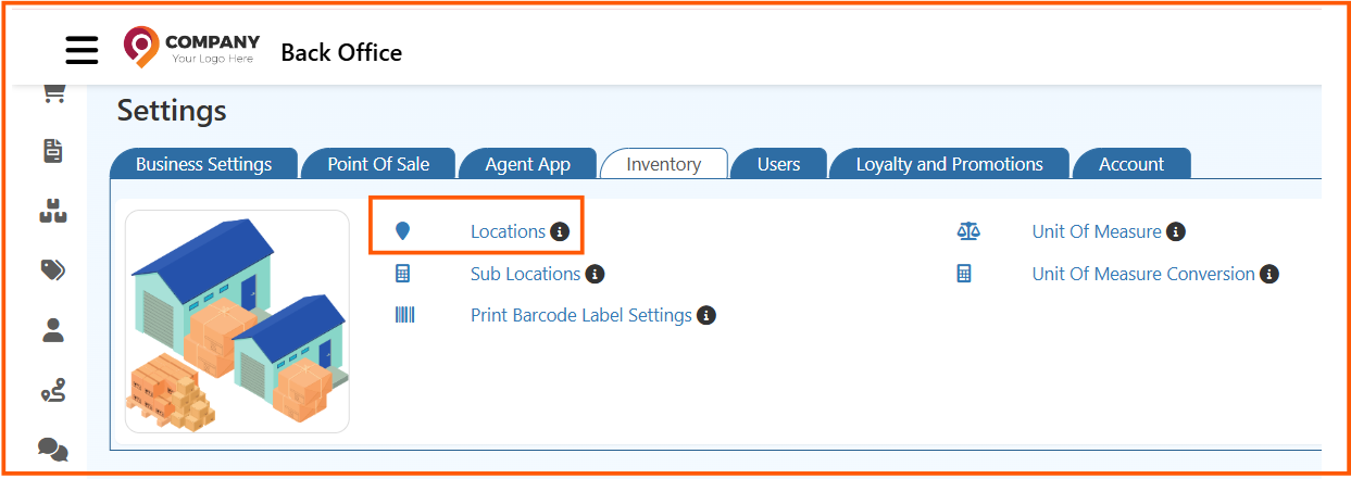 Location Configuration