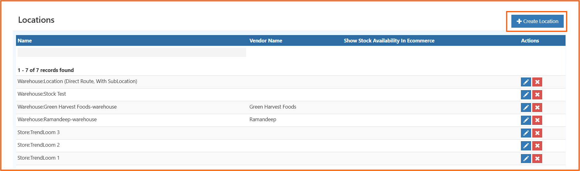 Step 1: Create Location