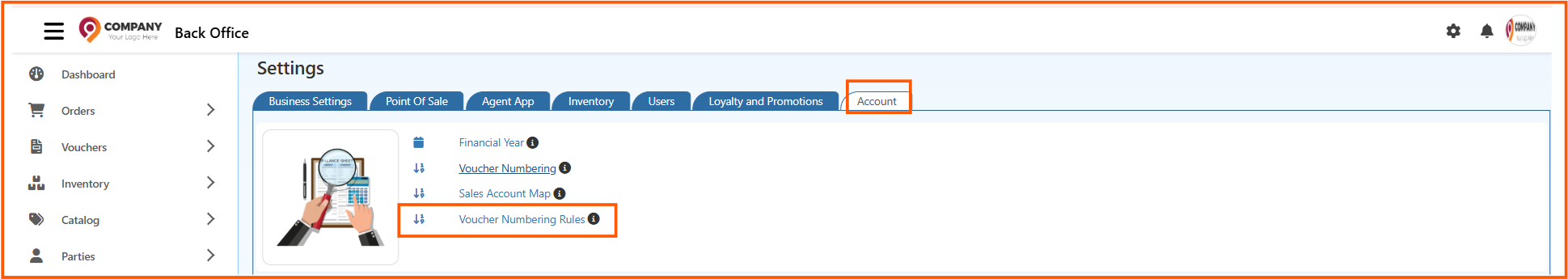 Voucher Numbering Rules Setup Guide