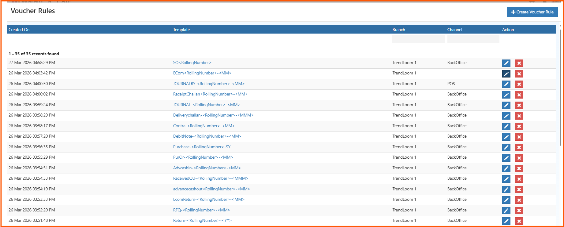 Voucher Numbering Rules Setup Guide