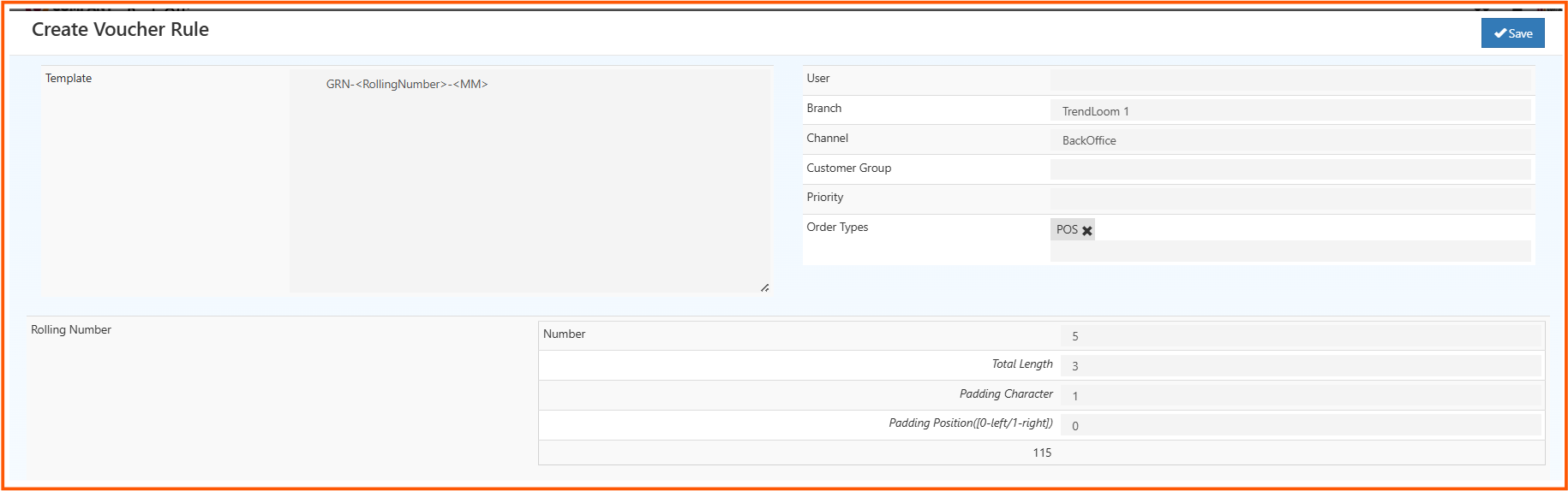 Voucher Numbering Rules Setup Guide