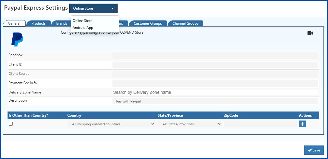 PayPal Integration for O2VEND | Easy Setup & Configuration