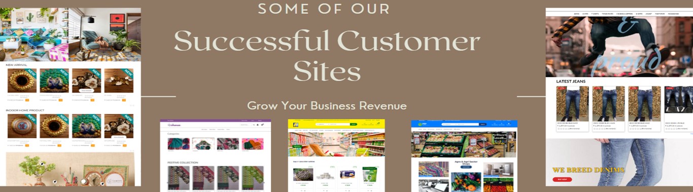 Ecommerce customer site