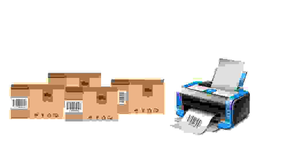 Barcode labels printing